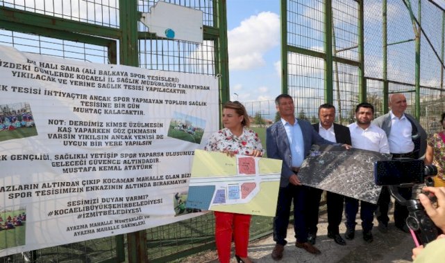 Başkan Hürriyet'ten Ali Balkaya Spor Tesisi'nin yıkılmasına tepki
