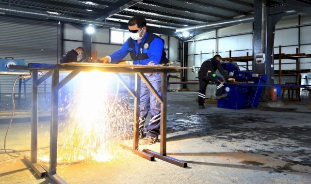 Büyükşehir'in 'Makine İkmal tesisinde yüzde 61 tasarruf