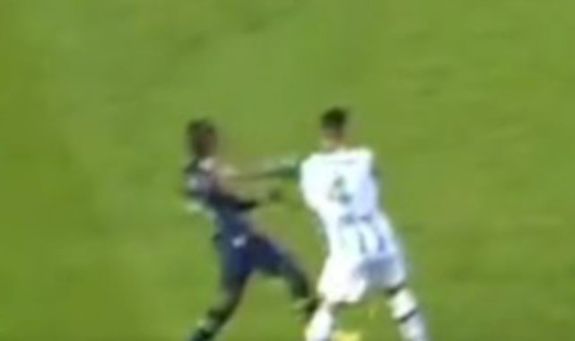 Enner Valencia'nın kırmızı kart gördüğü pozisyon