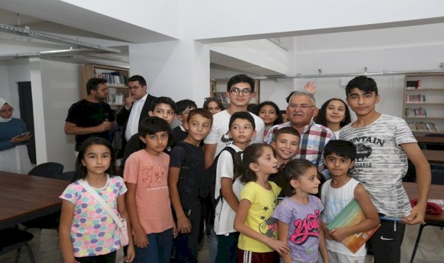 Kayseri Büyükşehir'in kütüphaneleri kitapseverlerin adresi