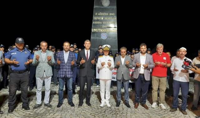 Kocaeli'de Marmara Depremi'nde hayatını kaybedenler 03.02'de anıldı
