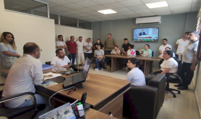 Milas'ta gıda şirketinden hizmet için eğitim