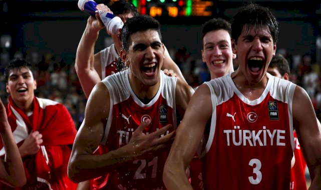 U18 Basketbol Milli Takımı finale çıktı