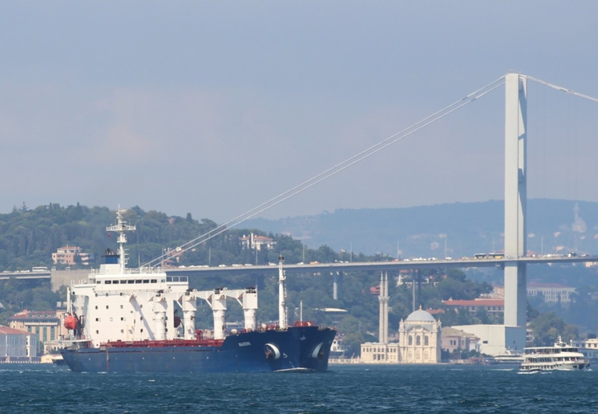 Tahıl koridorundan bir haftada 10 gemiyle 305 bin ton sevkiyat