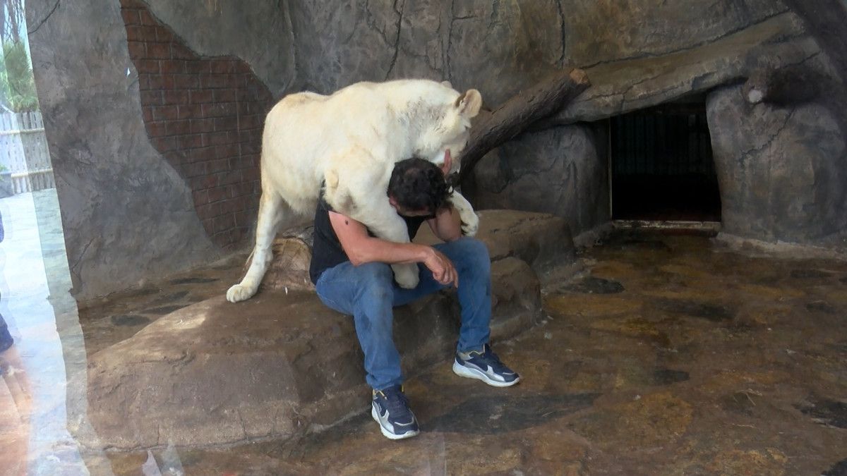 Tuzla'da aslandan kendisine 45 gün bakan kişiye vefa