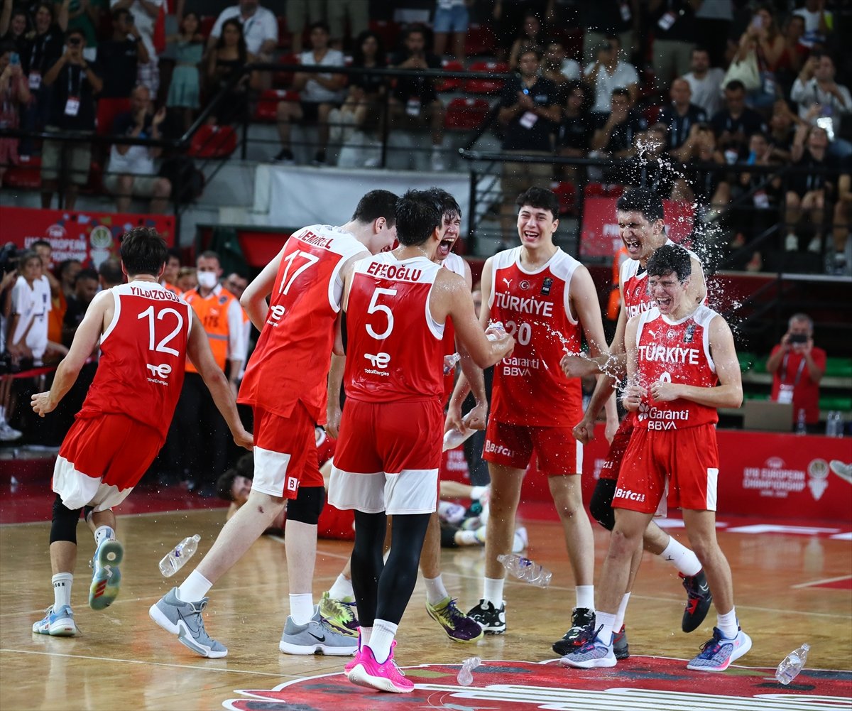 U18 Basketbol Milli Takımı finale çıktı