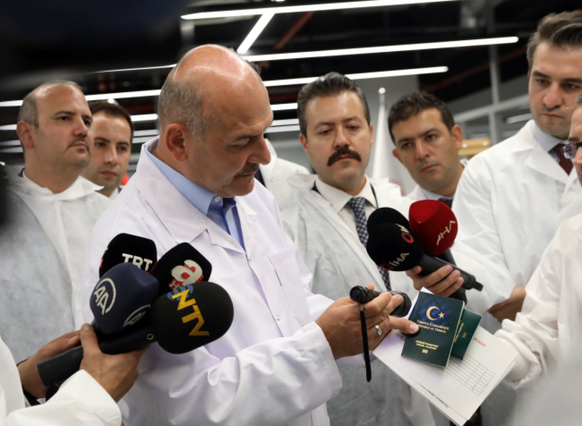 Üçüncü nesil yerli ve milli pasaportun basımı başladı