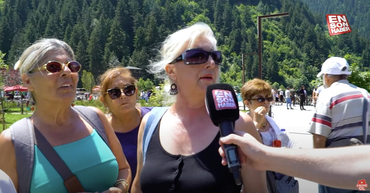 Uzungöl'e yerli ve yabancı turist akını