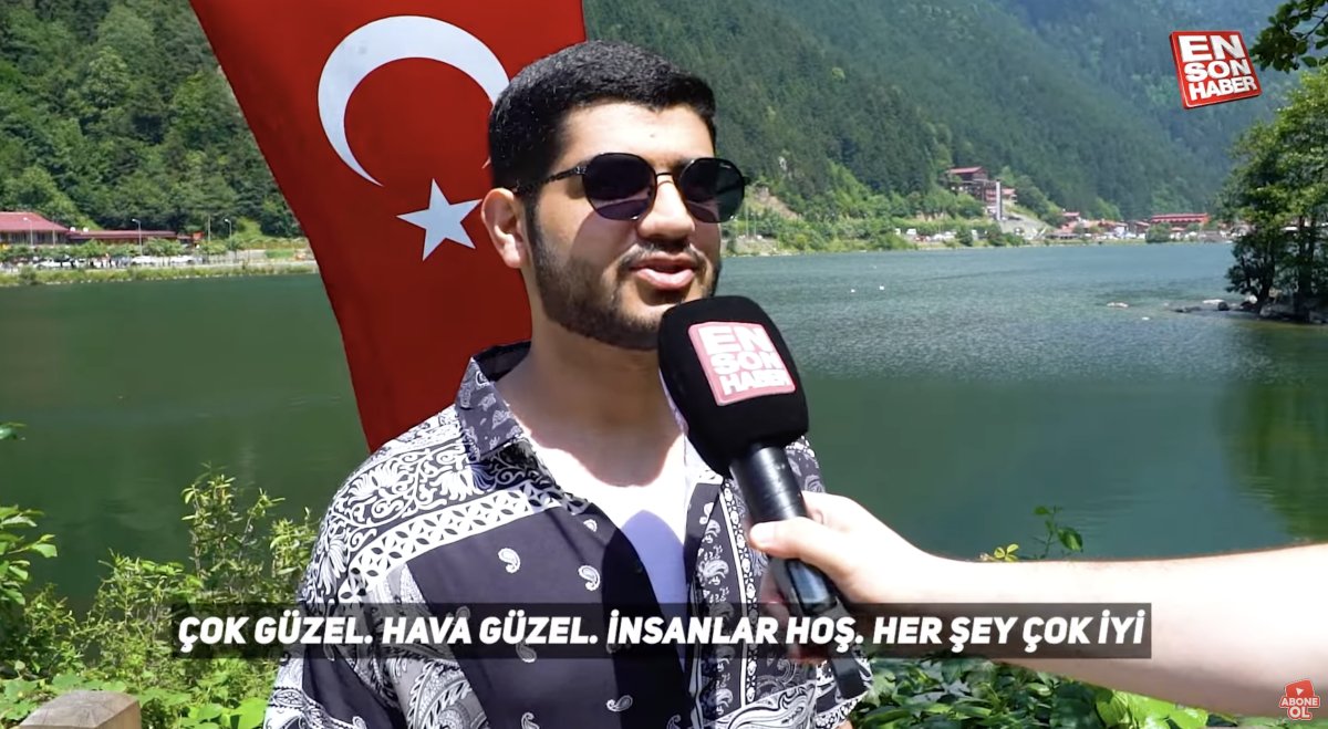 Uzungöl'e yerli ve yabancı turist akını