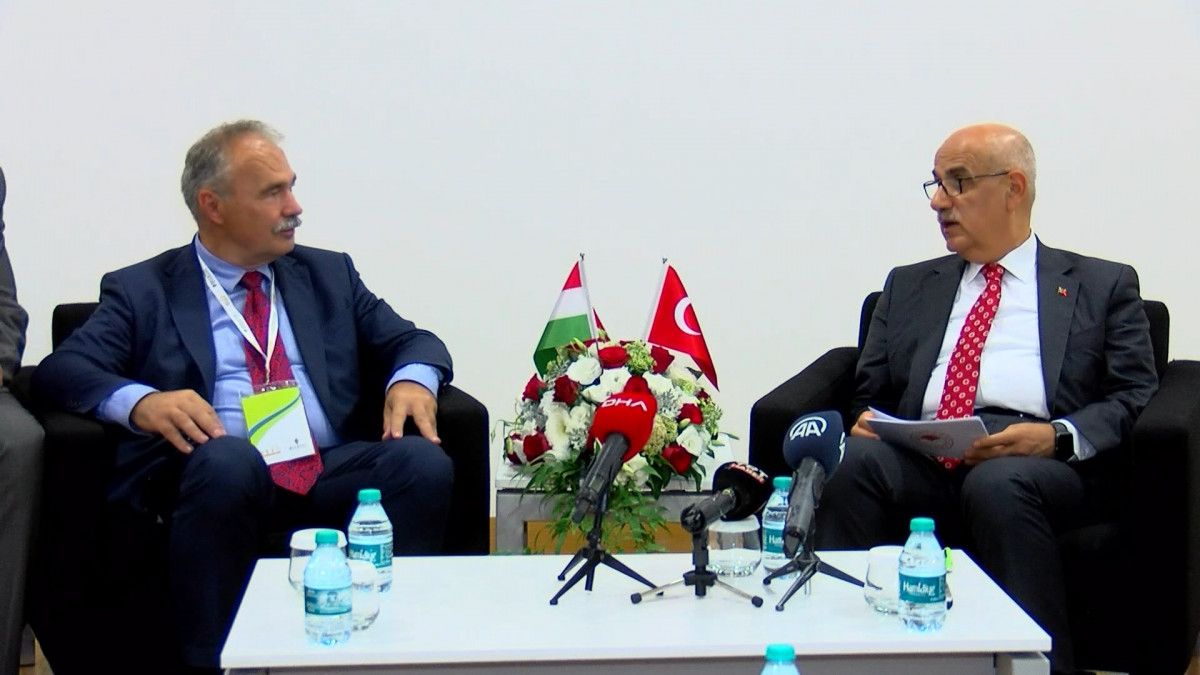 Vahit Kirişci, Macaristan Tarım Bakanı Nagy ile bir araya geldi