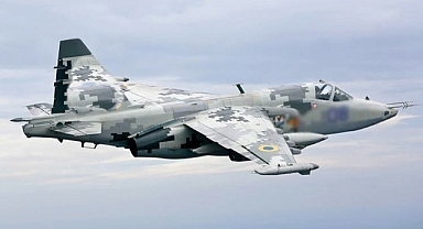 Bulgaristan'da Su-25 savaş uçağı düştü