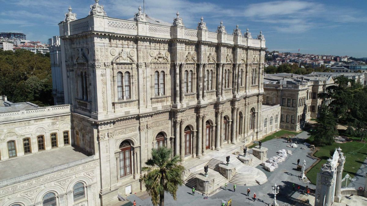 Dolmabahçe Sarayı'nın altyapısı yenileniyor