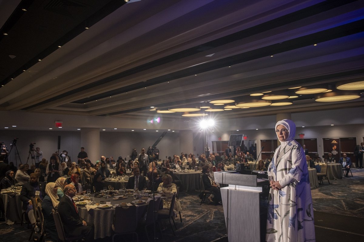 Emine Erdoğan'a ABD'de ödül