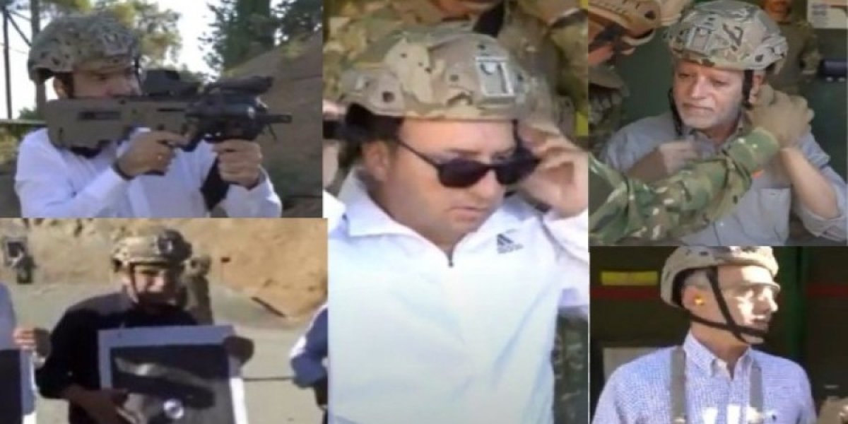 Güney Kıbrıs Rum kesiminde milletvekilleri silah eğitimi aldı