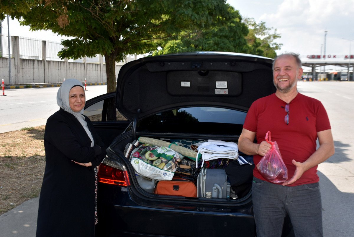 Gurbetçiler bagajları dolu dönüyor