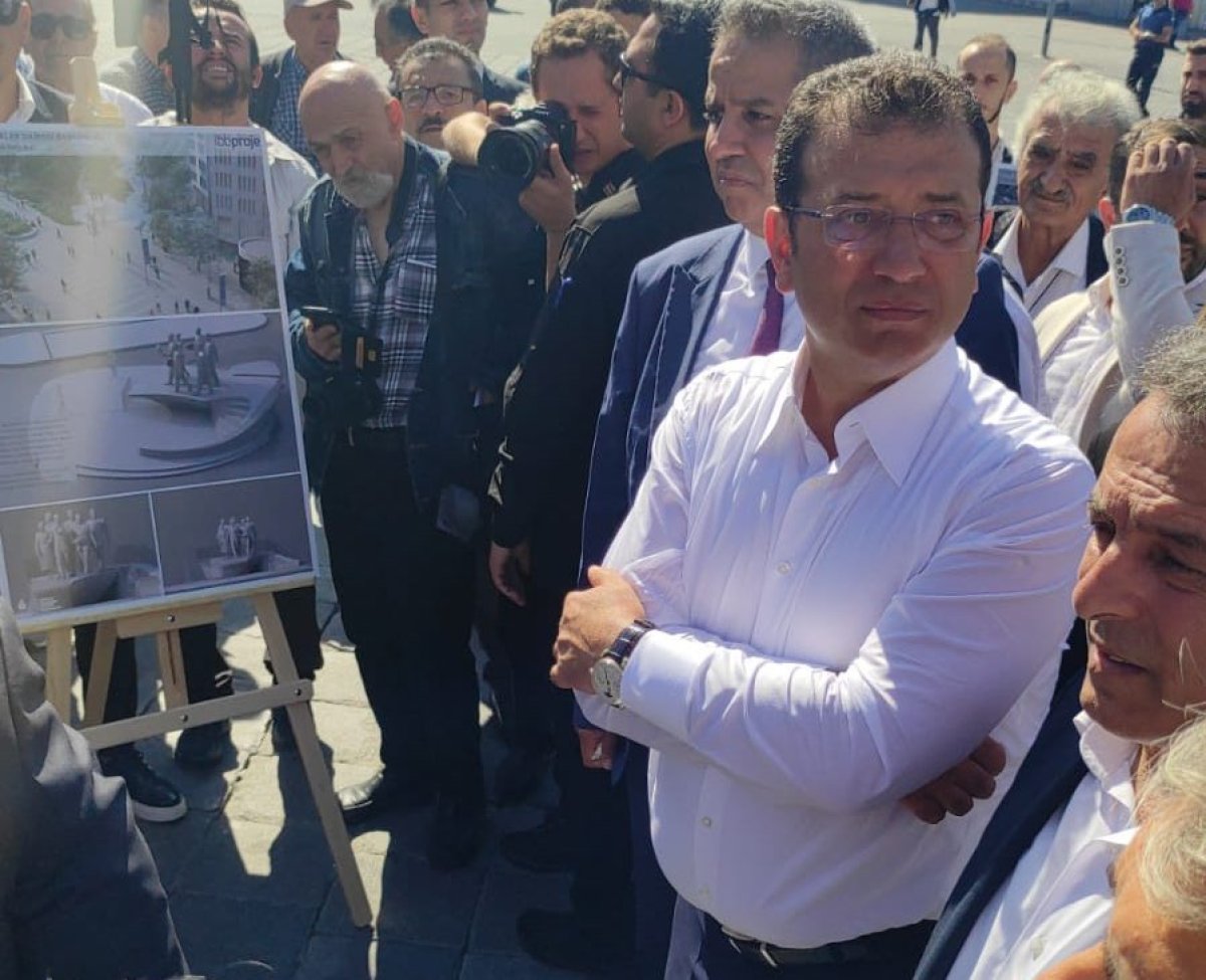 İBB heykel çalışması başlattı