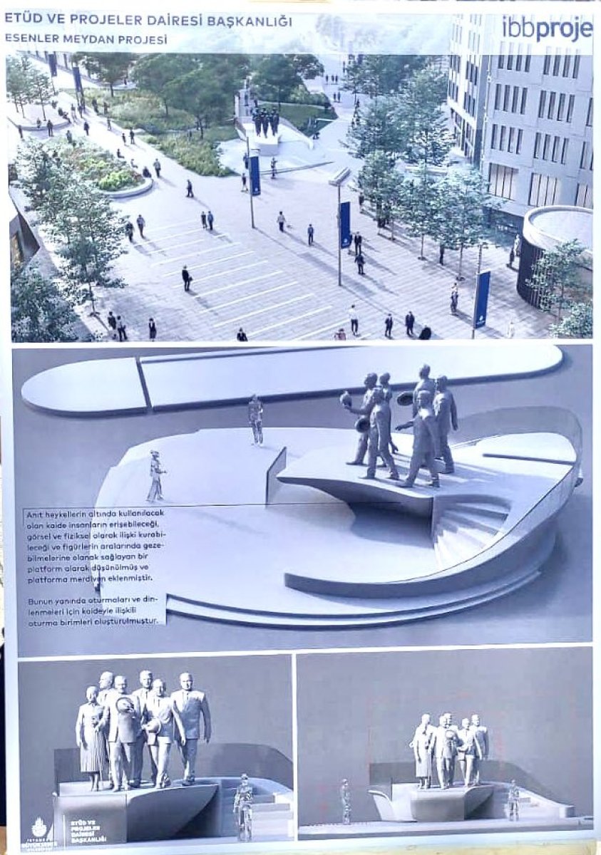 İBB heykel çalışması başlattı