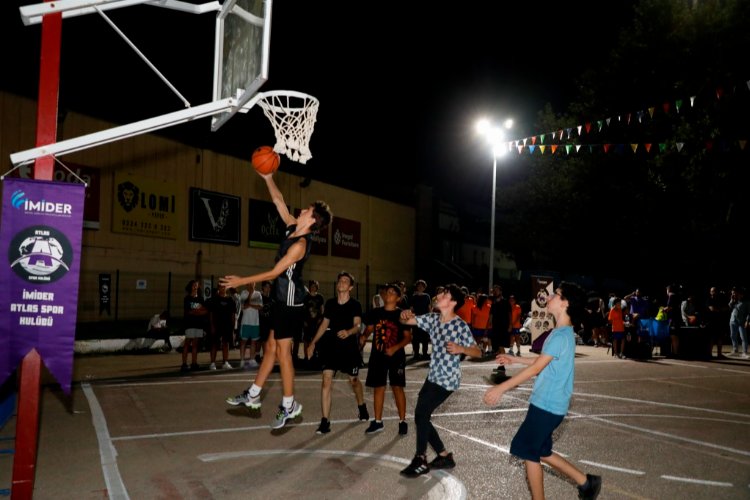 İnegöl'de sokak basketbolu heyecanı başladı