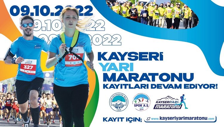 Kayseri Yarı Maratonu'nun teması 'Erciyes' olacak