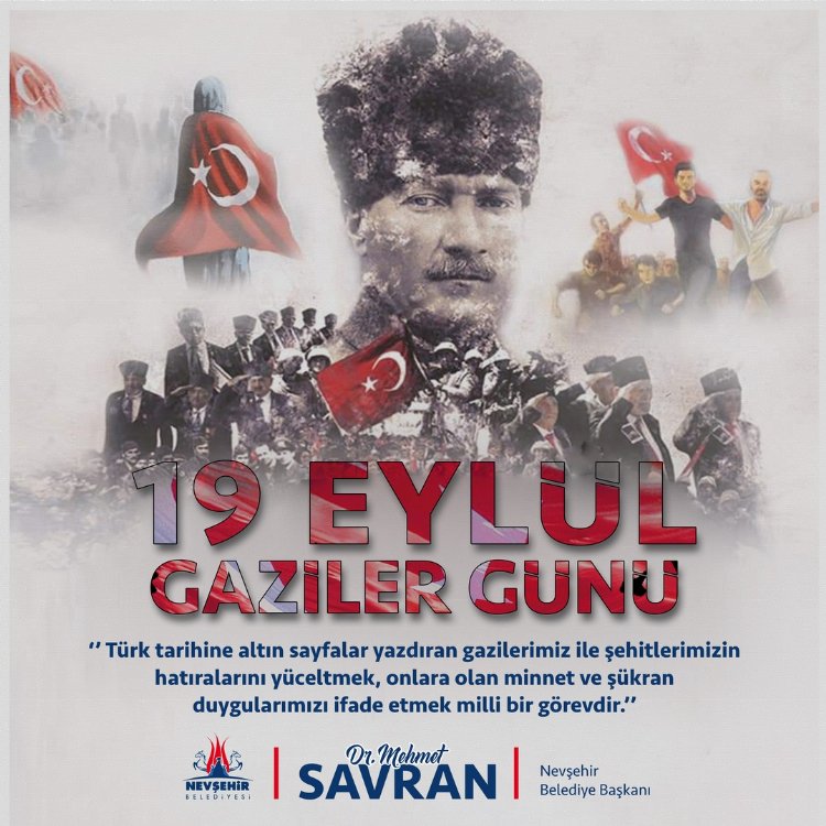 Mehmet Savran'dan 'gazilere' özel mesaj