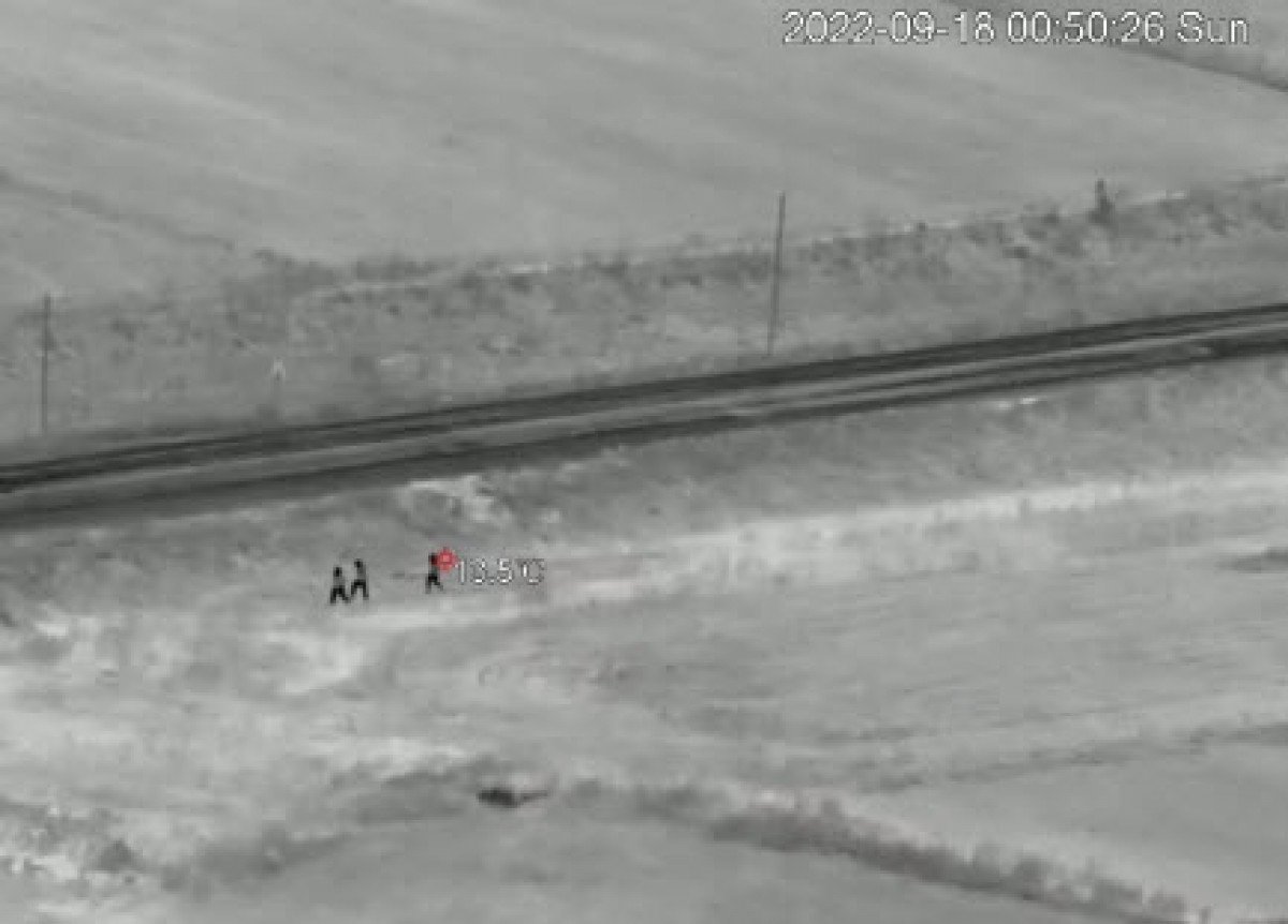 Menfeze EYP'li saldırıya gelen teröristler kamerada