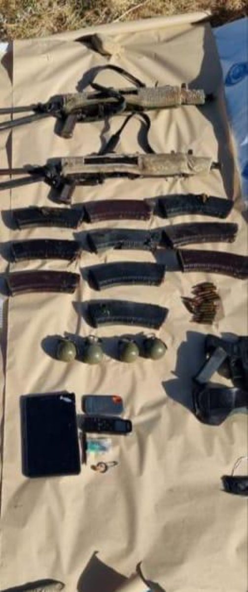 Menfeze EYP'li saldırıya gelen teröristler kamerada