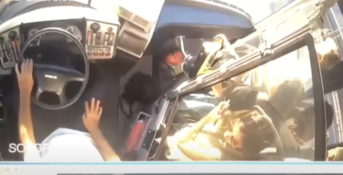 Metrobüs şoförünün kaza öncesi görüntüleri: Çok fena oldum