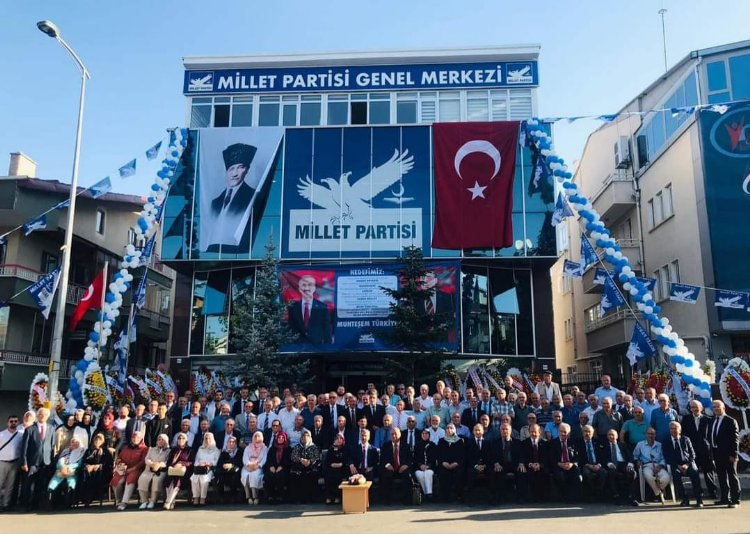 Millet Partisi'nden görkemli 'merkez' açılışı