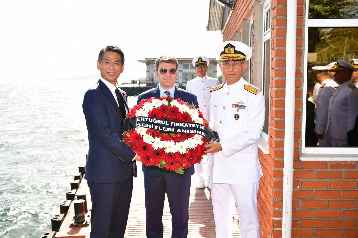 MSB'den Ertuğrul Fırkateyni şehitleri için tören