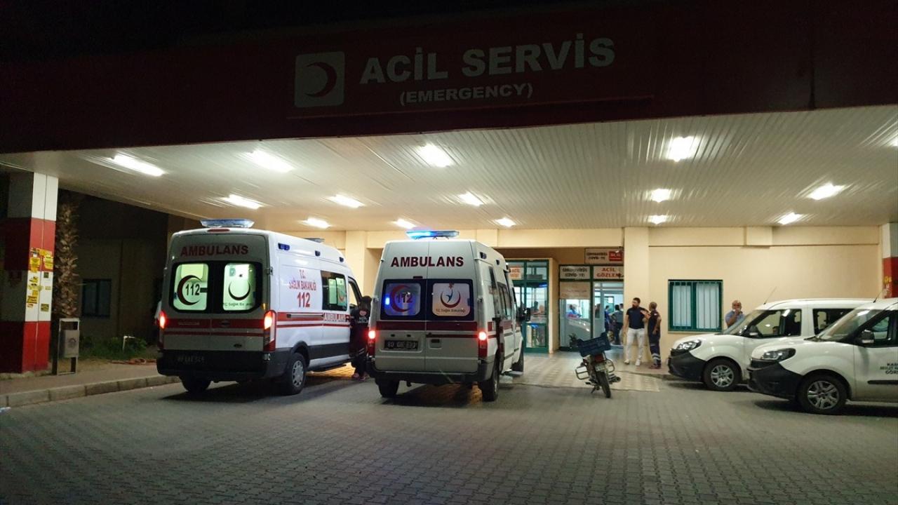 Osmaniye'de otomobil uçurumdan yuvarlandı