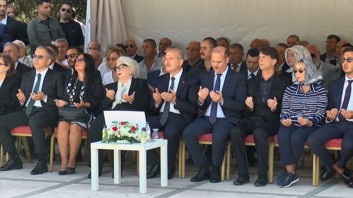 Süleyman Soylu, Menderes'i anma törenine katıldı