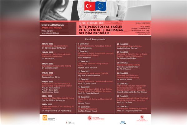 İş Yeri Hekimleri için Eğitim Programı