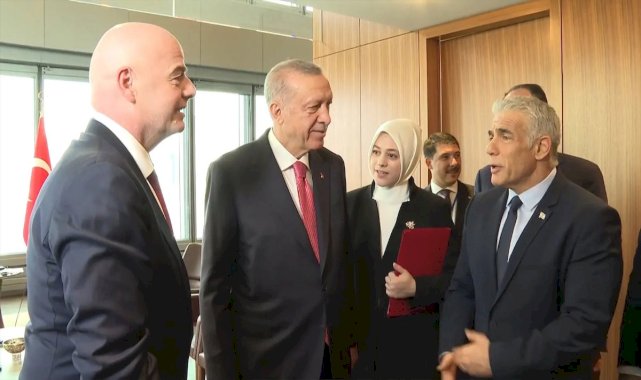 İsrail Başbakanı Lapid'den Erdoğan'a: F.Bahçe ile kötü anılarımız var
