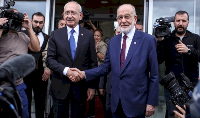 Kılıçdaroğlu'dan Karamollaoğlu'na ziyaret