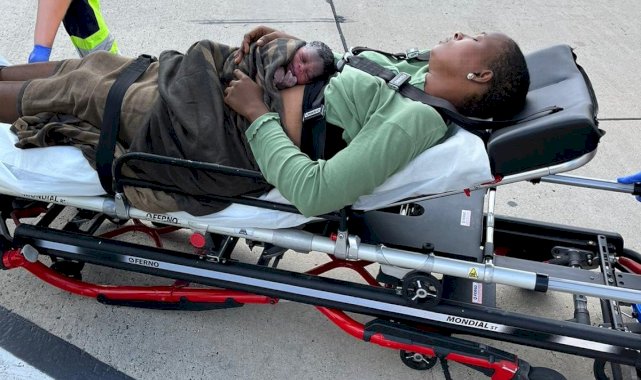 Nijeryalı kadın THY uçağında doğum yaptı!