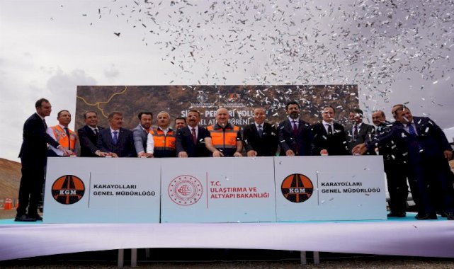 Siirt-Pervari yolu'nun temeli atıldı