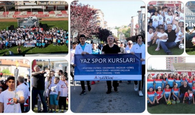 Yaz spor okullarına büyük ilgi