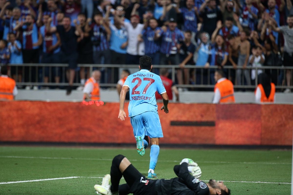 Trabzonspor, Ümraniyespor'u tek golle mağlup etti