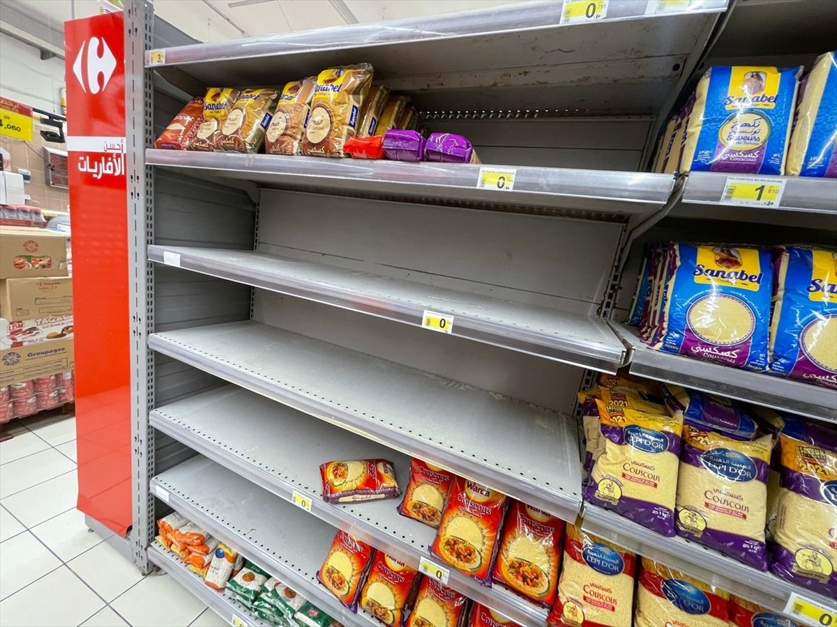 Tunus'ta gıda tedariki tehdit altında