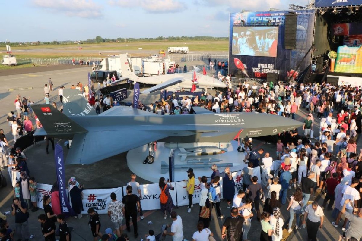 Türkiye’de en güçlü motor TF6000 Samsun'da görücüye çıktı