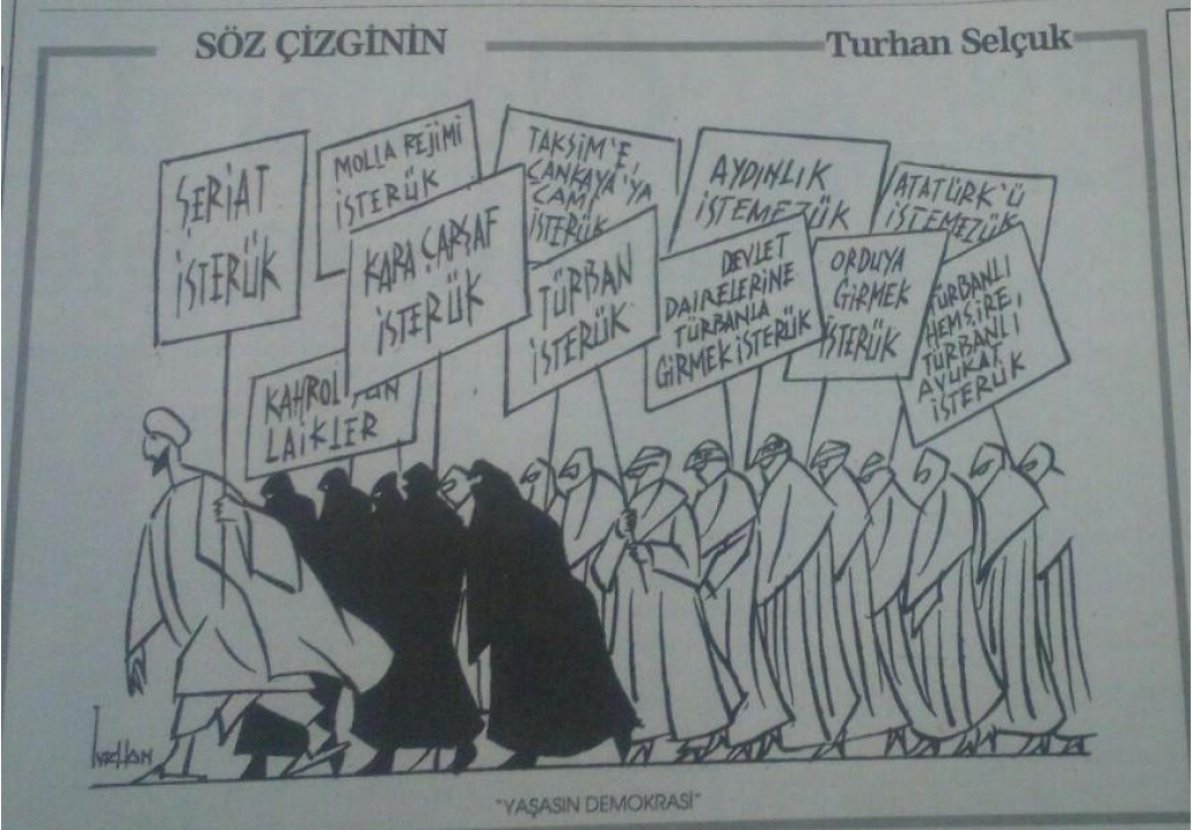 Vakanüvis, dindar kesime uygulanan zorbalıkları yazdı