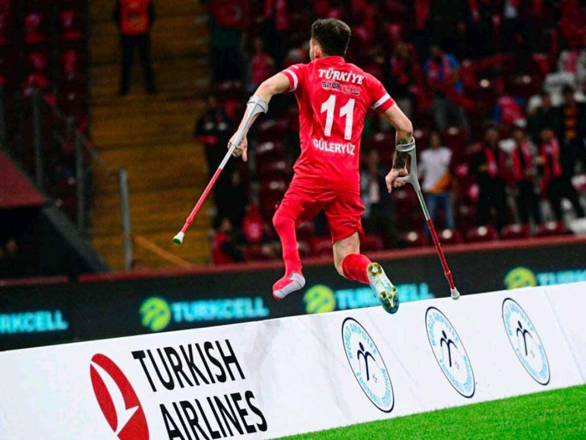 Ampute Milli Takımı oyuncularına ve teknik heyetine, THY'den jest