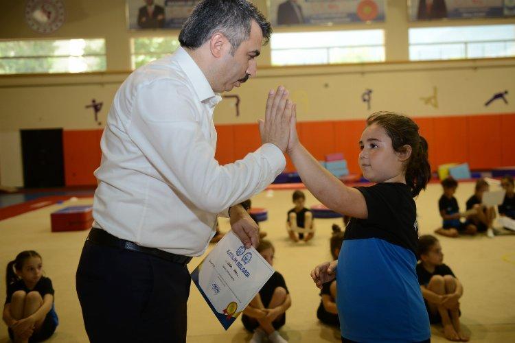 Bursa Yıldırım&#039;da &#039;kış spor&#039;larına yoğun ilgi