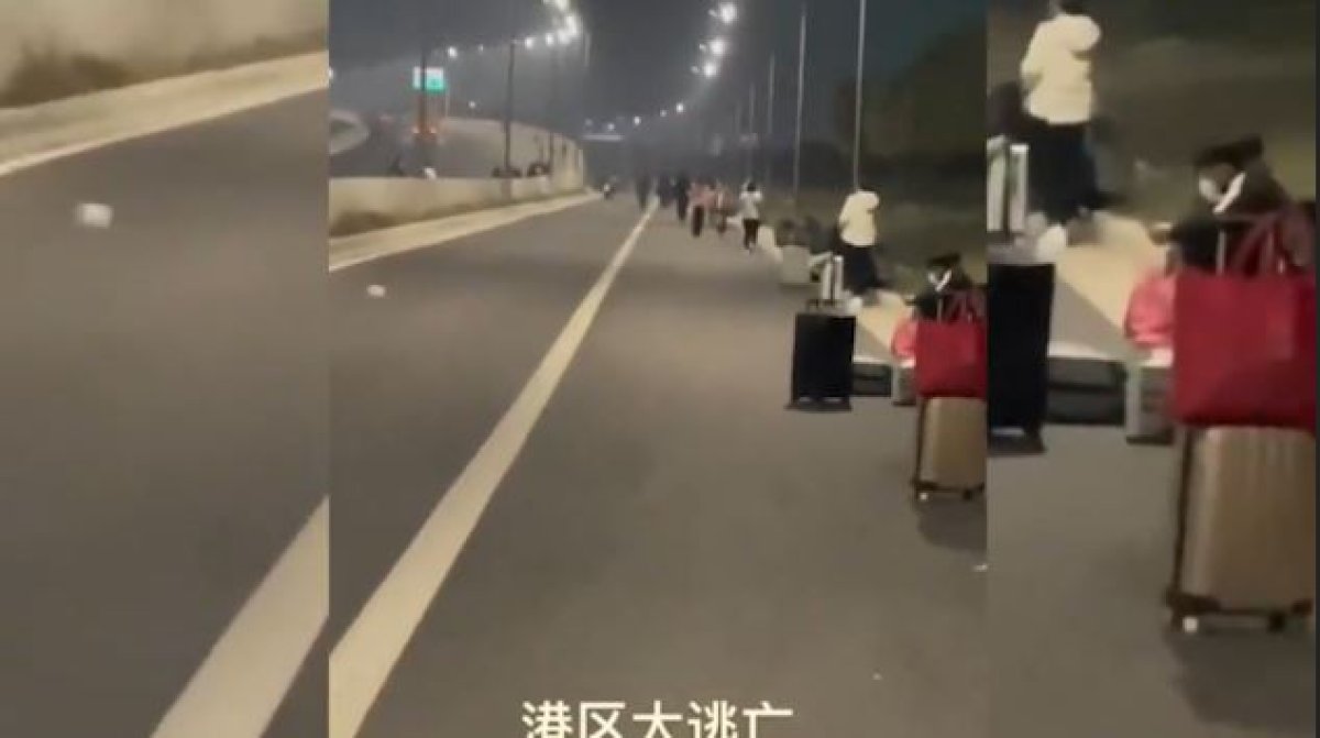 Çin’de koronavirüs karantinasına alınan işçiler kaçtı