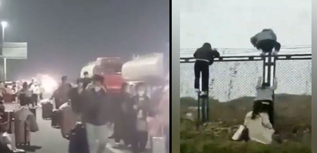 Çin’de koronavirüs karantinasına alınan işçiler kaçtı