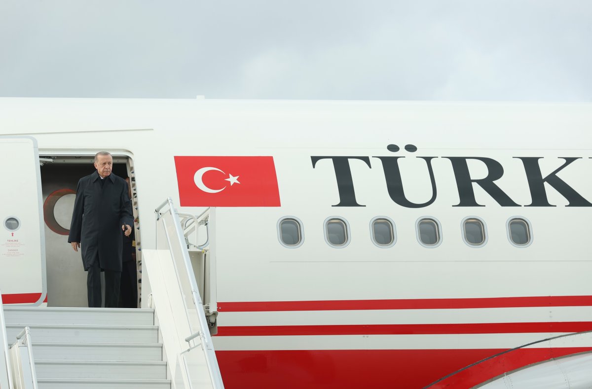 Cumhurbaşkanı Erdoğan'a Çekya'da sevgi seli