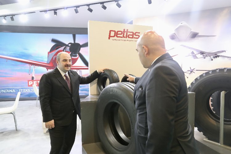 En yeni askerli lastikler SAHA Expo'da sergilendi
