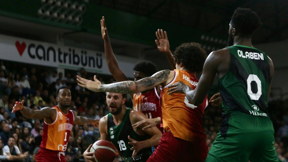 Galatasaray, Darüşşafaka&#039;ya mağlup oldu