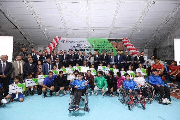 Gaziantep'te 'Cup Tenis' başladı
