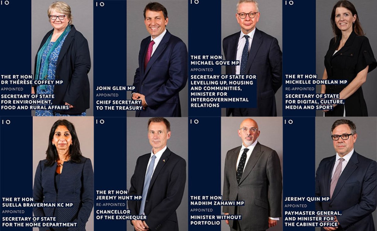 İngiltere'de yeni kabine belli oldu
